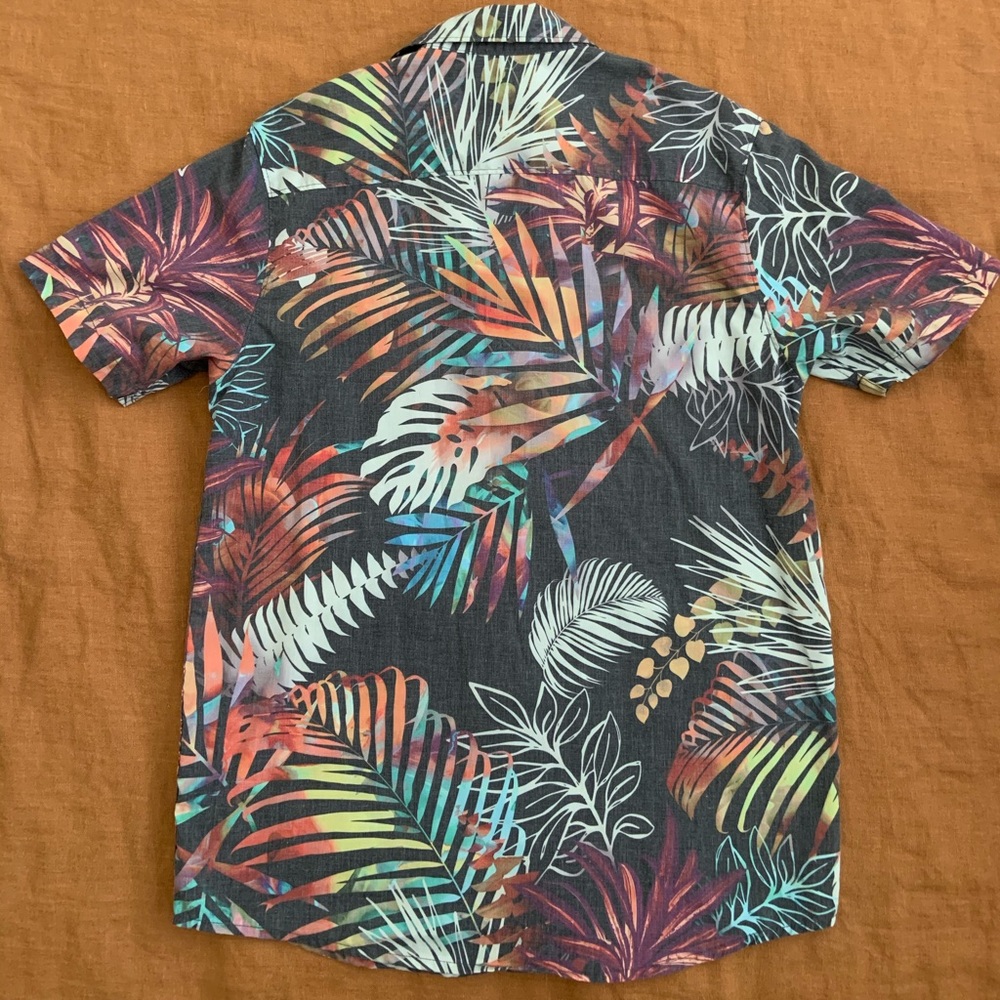 O’Neill boys tropical print button down